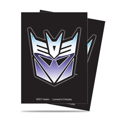 Ultra Pro Standard Size Transformers Sleeves - Decepticons - 65ct